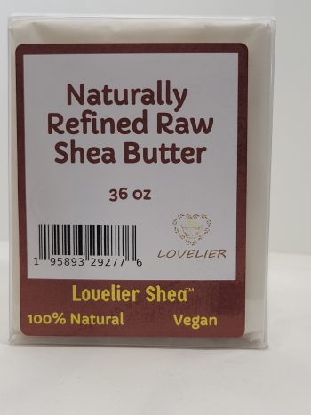 Naturally Refined Shea Butter, 36 oz