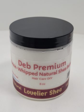 2-Pack Deb Premium Thrice-Whipped Shea Butter, Haircare DIY 16 oz total