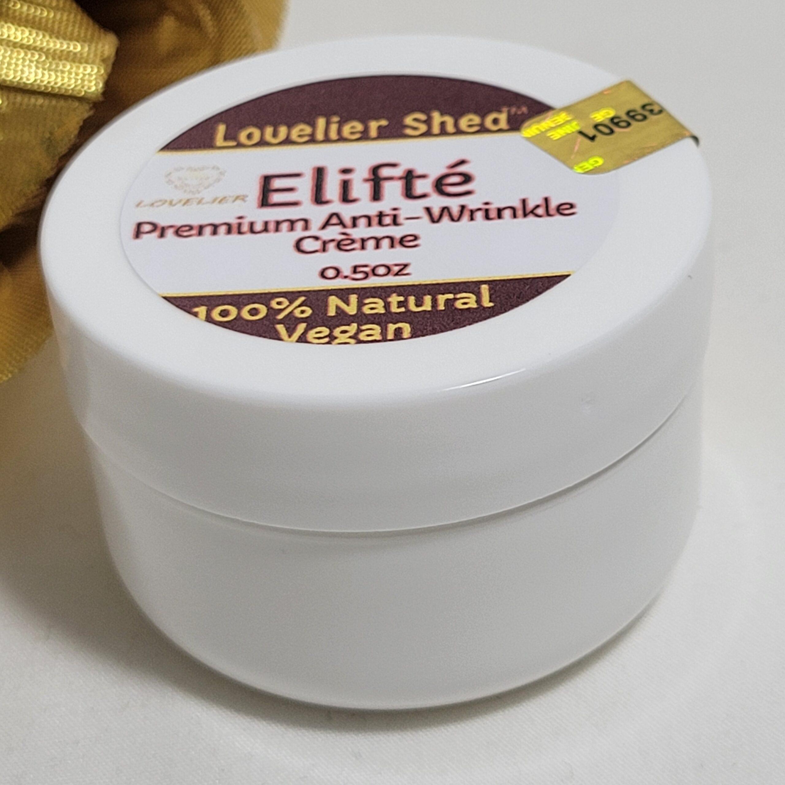 Lovelier Shea Elifte Anti-Wrinkle cream, all natural